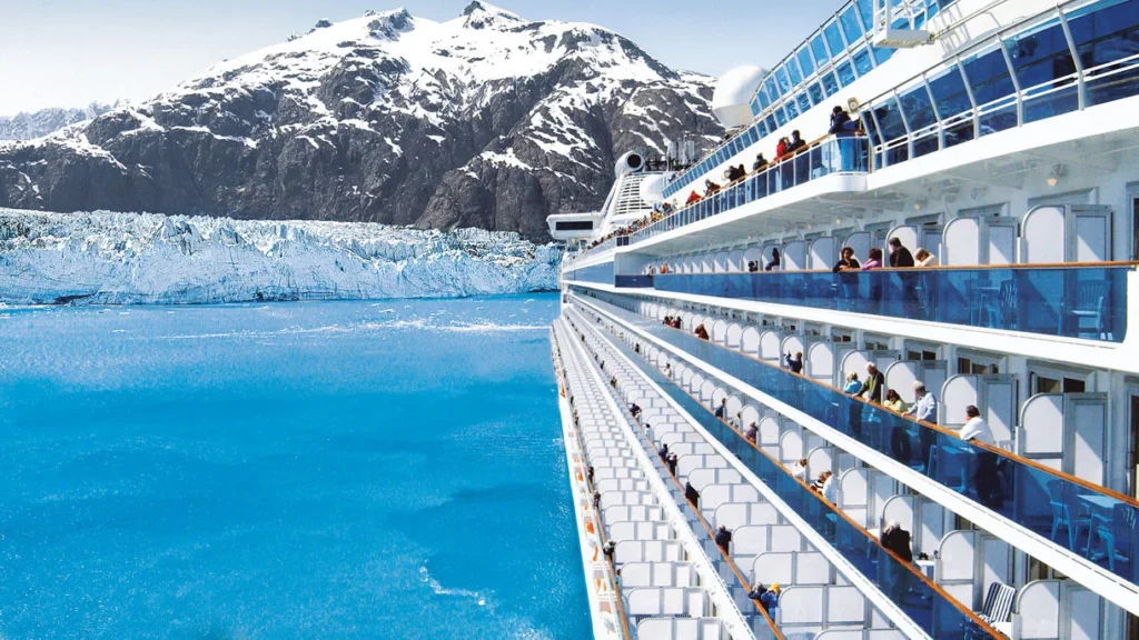alaskan cruise on luxury ship with Holland America Glacier Bay National Park